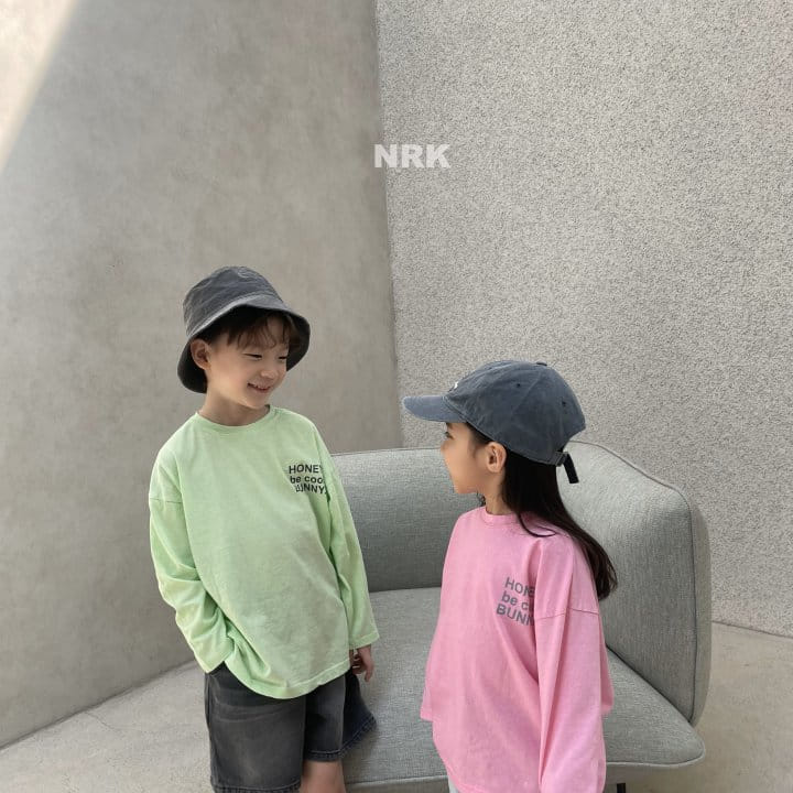 Nrk - Korean Children Fashion - #minifashionista - Honey Long Sleeve Tee