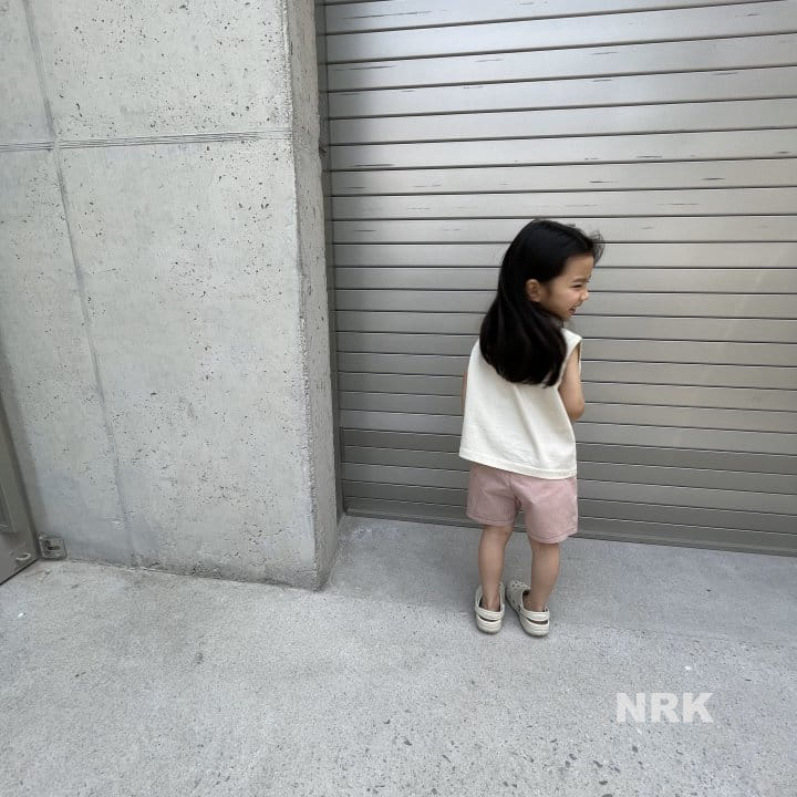 Nrk - Korean Children Fashion - #magicofchildhood - Smile Sleeveless Tee - 4