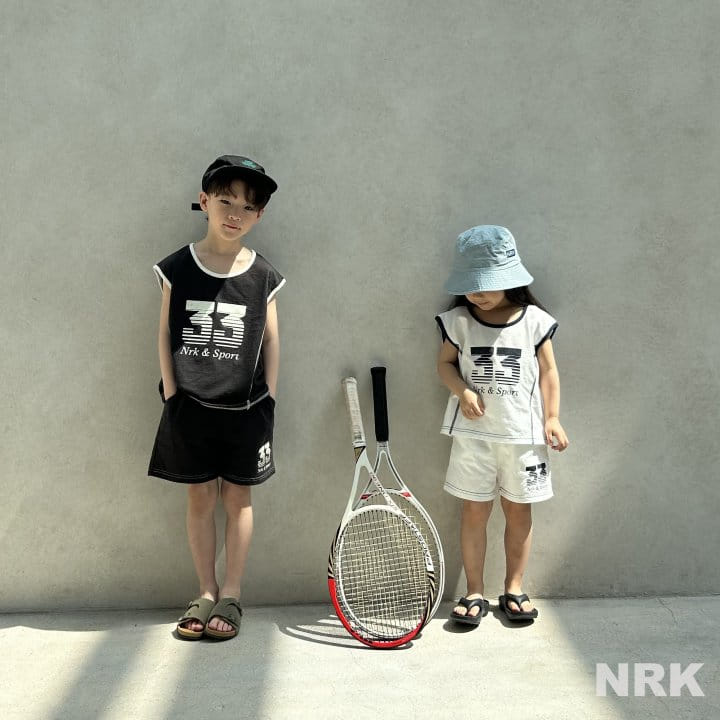 Nrk - Korean Children Fashion - #prettylittlegirls - Sam Sam Sleeveless Top Bottom Set - 3