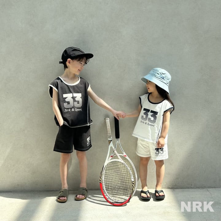 Nrk - Korean Children Fashion - #prettylittlegirls - Sam Sam Sleeveless Top Bottom Set - 4