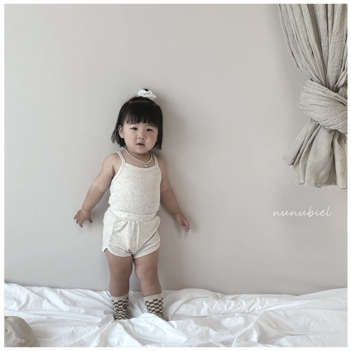 Nunubiel - Korean Children Fashion - #childofig - Oatmeal Top Bottom Set - 11