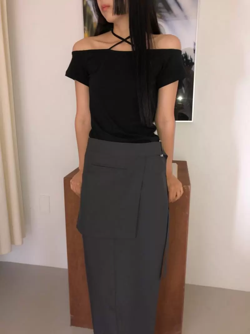 Nutplan - Korean Women Fashion - #restrostyle - Tie Tee - 5