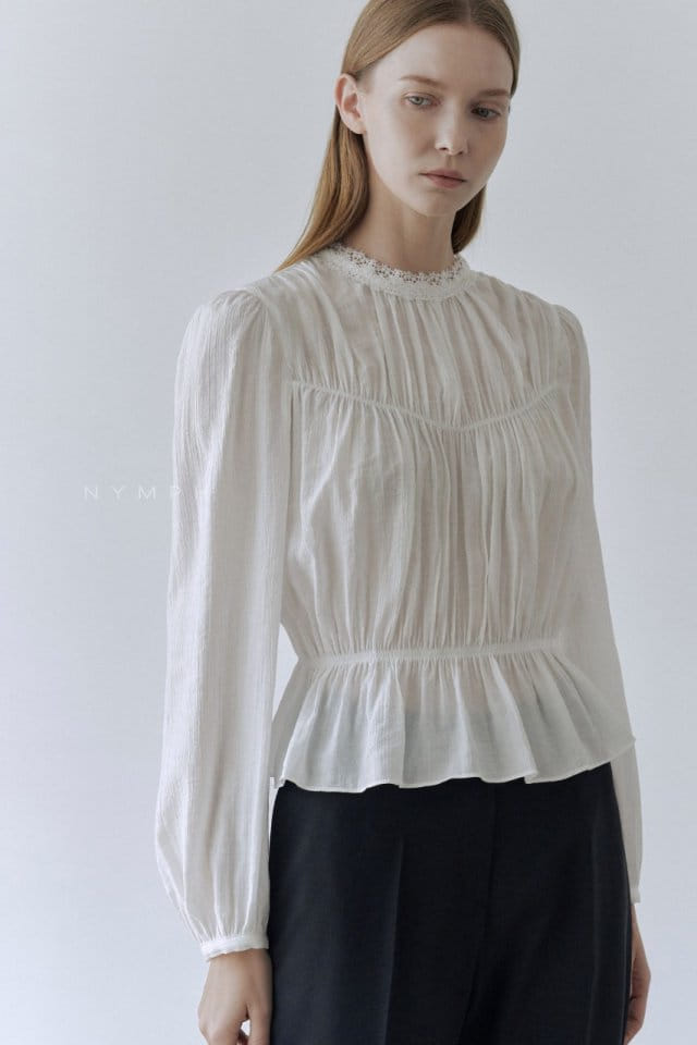 Nymph - Korean Women Fashion - #momslook - Low Blouse