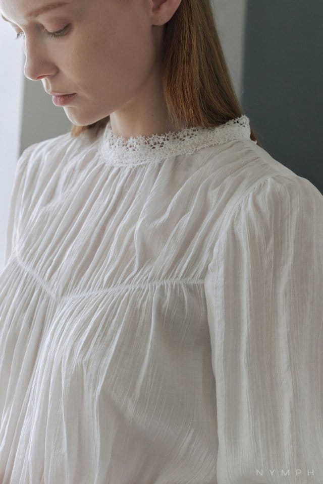 Nymph - Korean Women Fashion - #momslook - Low Blouse - 3