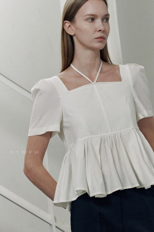 Nymph - Korean Women Fashion - #womensfashion - Bedel Blouse