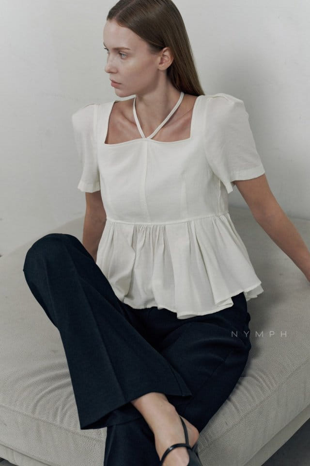 Nymph - Korean Women Fashion - #womensfashion - Bedel Blouse - 7