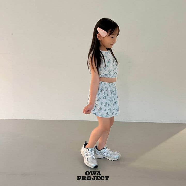 O Wa - Korean Children Fashion - #Kfashion4kids - Terry Crop Tee - 7