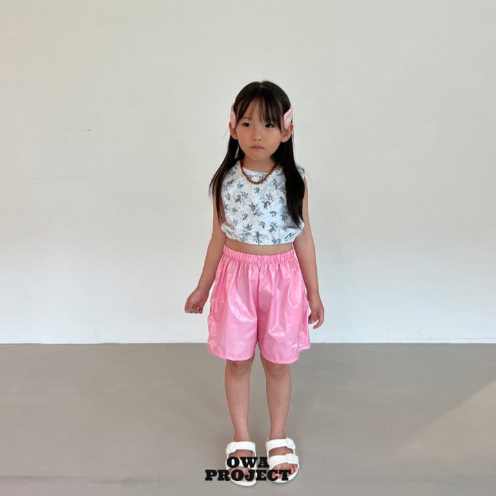 O Wa - Korean Children Fashion - #childrensboutique - Shiny Pants - 4