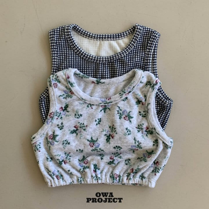 O Wa - Korean Children Fashion - #designkidswear - Terry Crop Tee