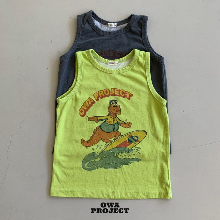 O Wa - Korean Children Fashion - #discoveringself - Surfing Sleeveless Tee