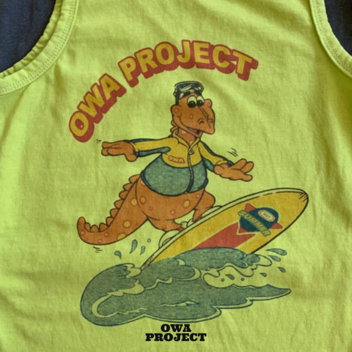 O Wa - Korean Children Fashion - #fashionkids - Surfing Sleeveless Tee - 2