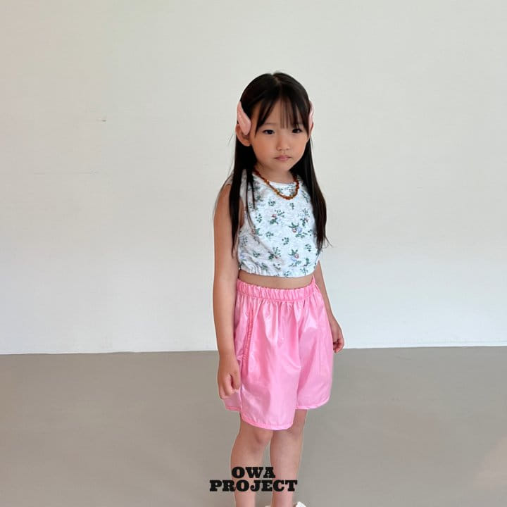 O Wa - Korean Children Fashion - #kidsshorts - Shiny Pants - 7