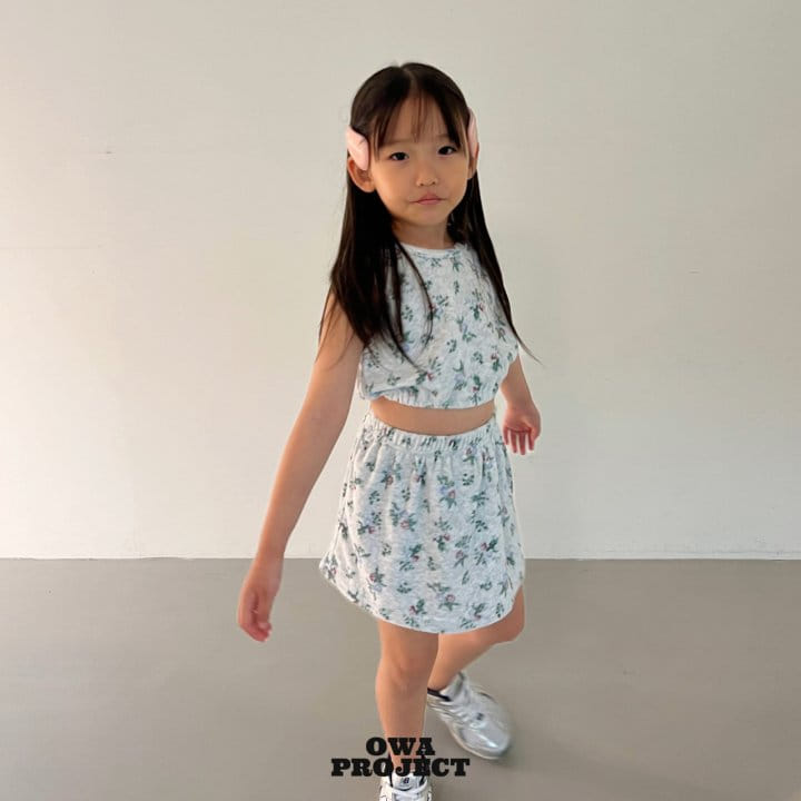 O Wa - Korean Children Fashion - #kidzfashiontrend - Terry Crop Tee - 6