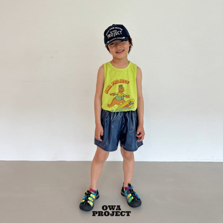 O Wa - Korean Children Fashion - #kidzfashiontrend - Surfing Sleeveless Tee - 5