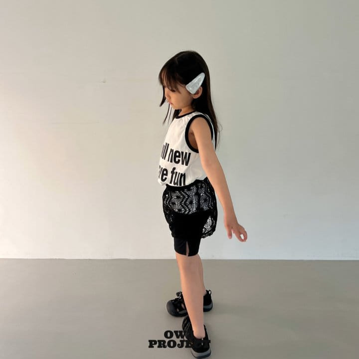 O Wa - Korean Children Fashion - #minifashionista - Fun Color Sleeveless Tee - 6