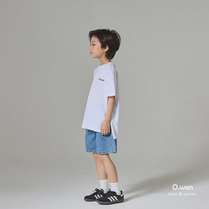 O Wen - Korean Children Fashion - #childofig - Peace Long Tee - 3