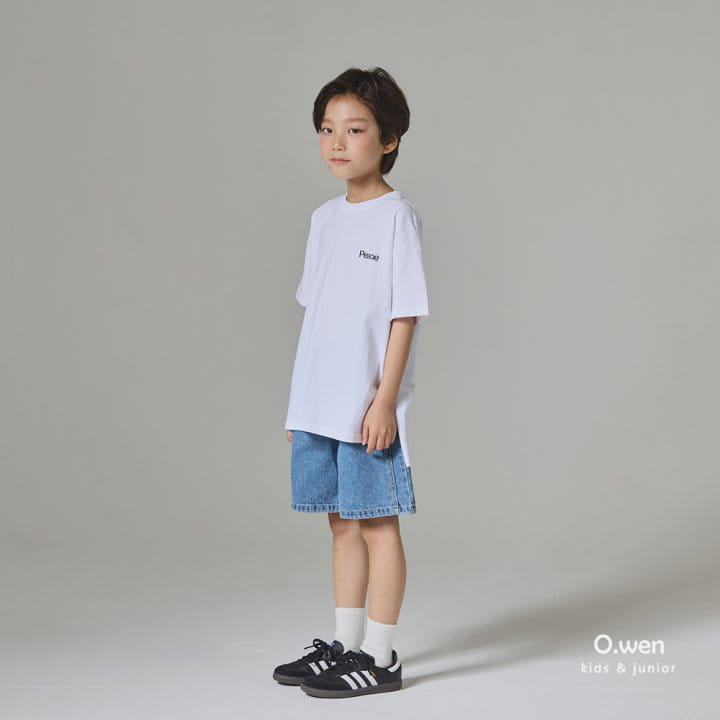 O Wen - Korean Children Fashion - #childofig - Peace Long Tee - 4