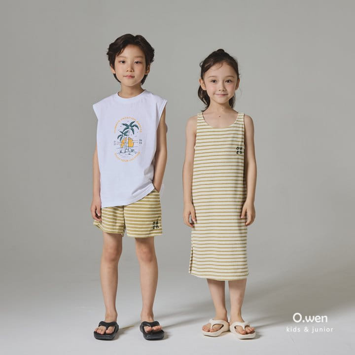 O Wen - Korean Children Fashion - #childofig - Cozy Terry Shorts - 8