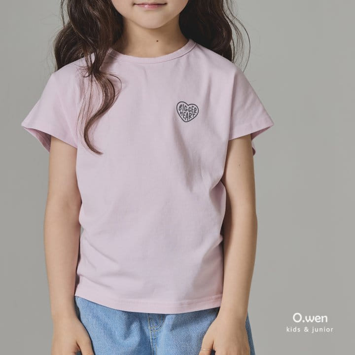 O Wen - Korean Children Fashion - #littlefashionista - Heart Cool Tee - 9