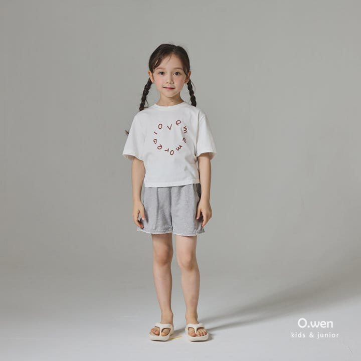 O Wen - Korean Children Fashion - #magicofchildhood - Love Back Slit Tee - 7