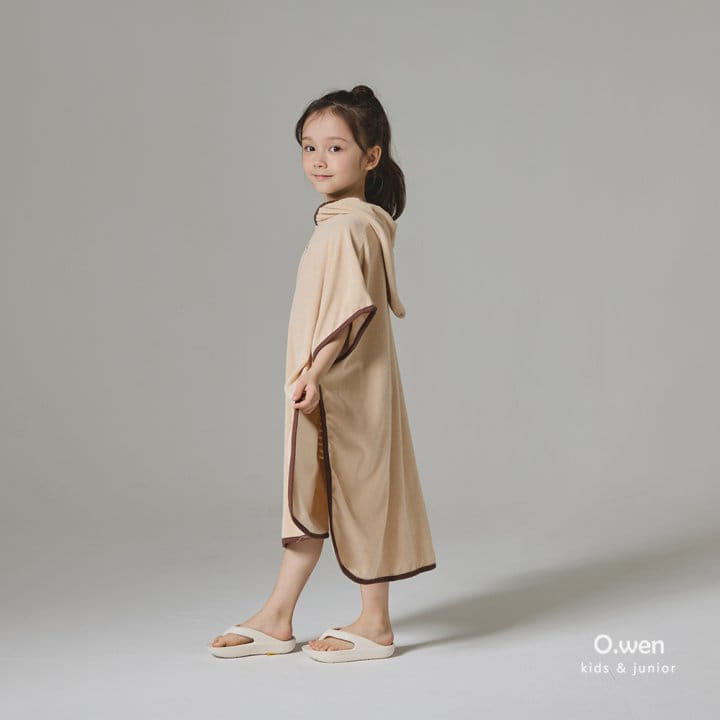 O Wen - Korean Children Fashion - #magicofchildhood - Summer Terry Hoody Gown  - 3