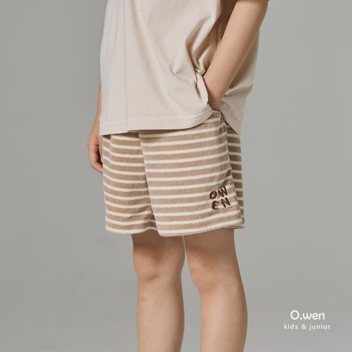 O Wen - Korean Children Fashion - #magicofchildhood - Cozy Terry Shorts - 2