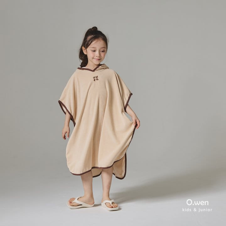 O Wen - Korean Children Fashion - #magicofchildhood - Summer Terry Hoody Gown  - 4