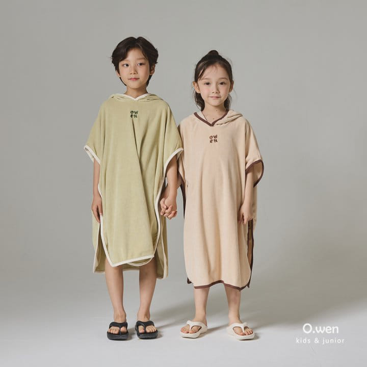 O Wen - Korean Children Fashion - #prettylittlegirls - Summer Terry Hoody Gown  - 5