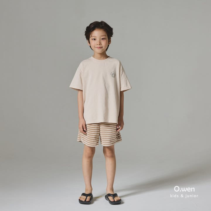 O Wen - Korean Children Fashion - #todddlerfashion - Cozy Terry Shorts - 5