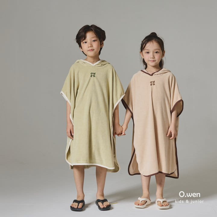 O Wen - Korean Children Fashion - #toddlerclothing - Summer Terry Hoody Gown  - 7