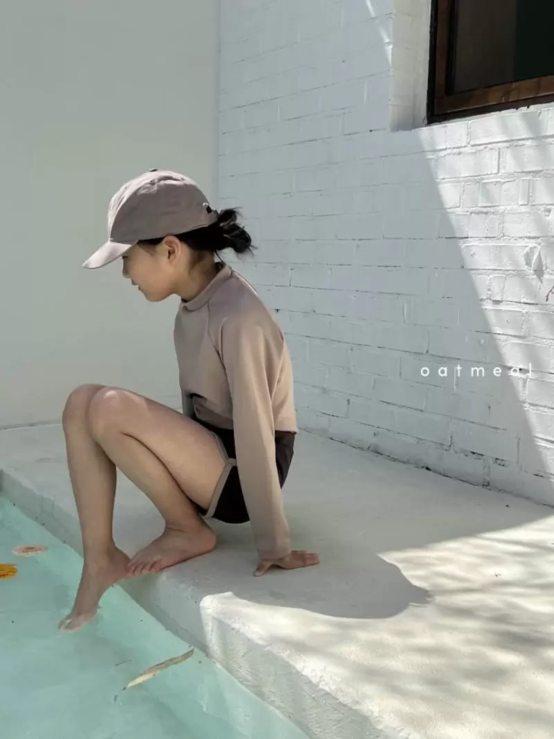Oatmeal - Korean Children Fashion - #childofig - Benjamin Swim Suit - 7