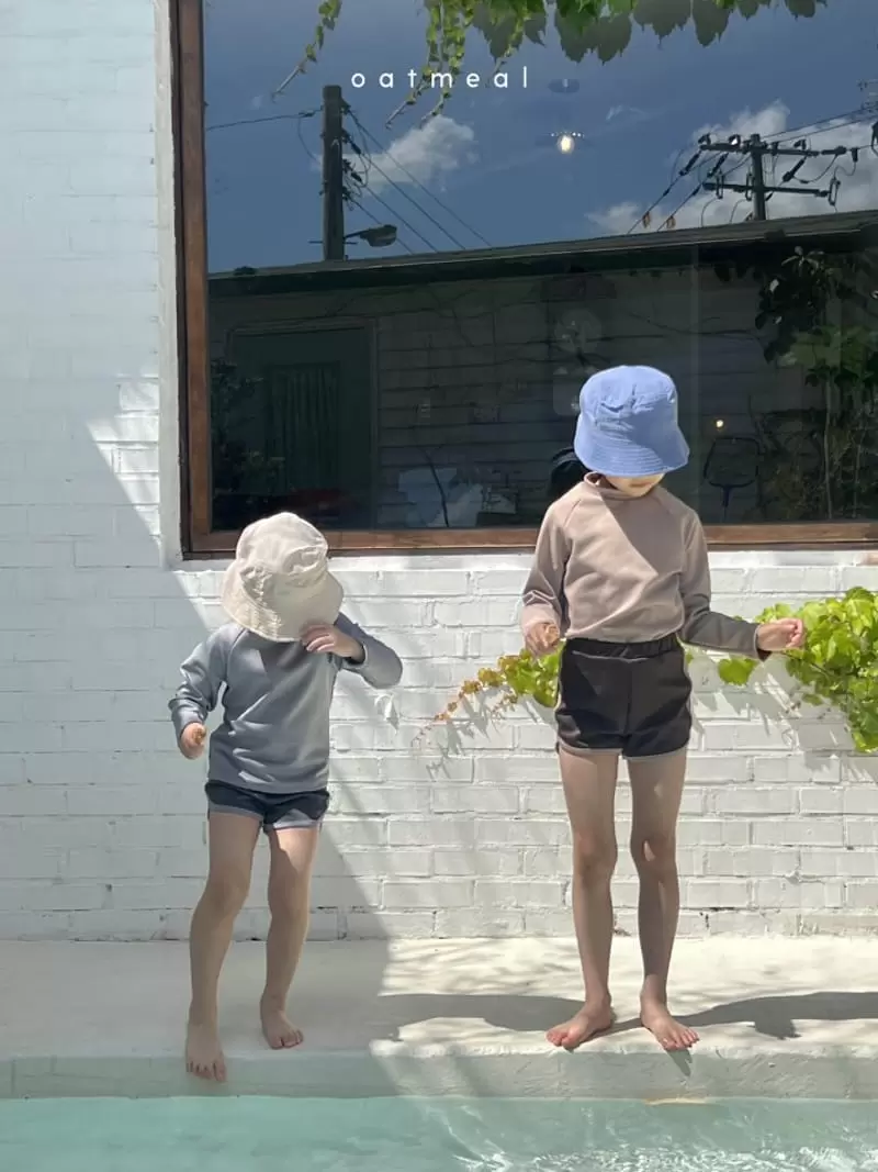 Oatmeal - Korean Children Fashion - #toddlerclothing - Benjamin Swim Suit - 5