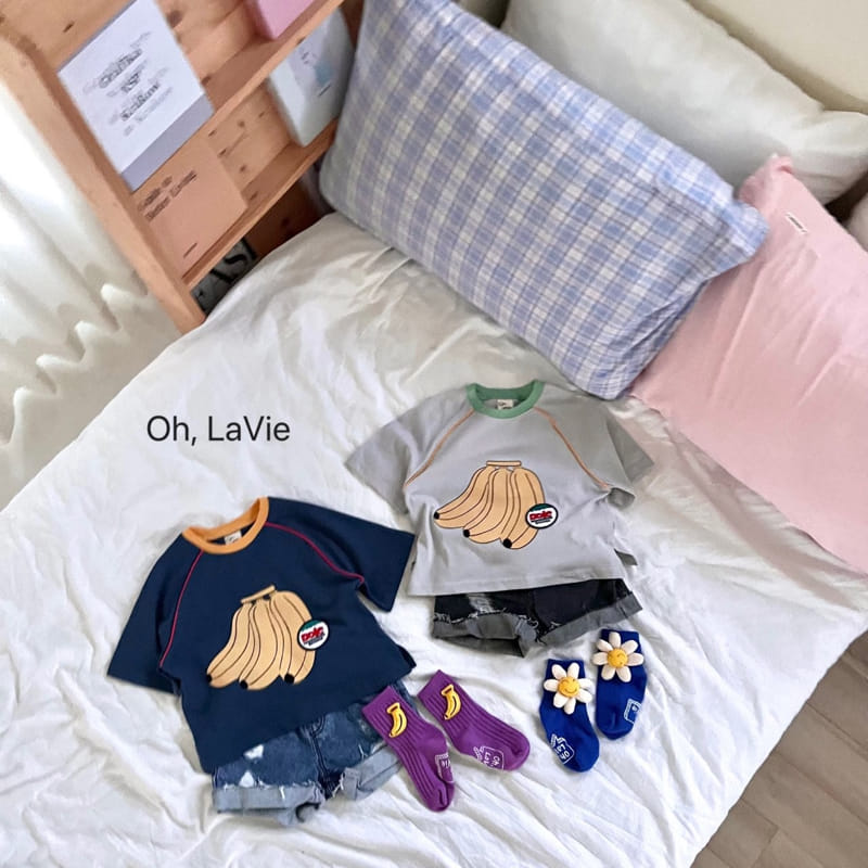 Oh lavie - Korean Children Fashion - #discoveringself - Banana Songi Tee