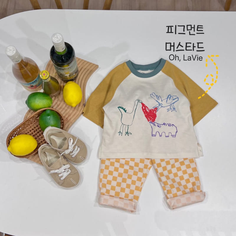 Oh lavie - Korean Children Fashion - #fashionkids - Vintage Dino Tee - 4