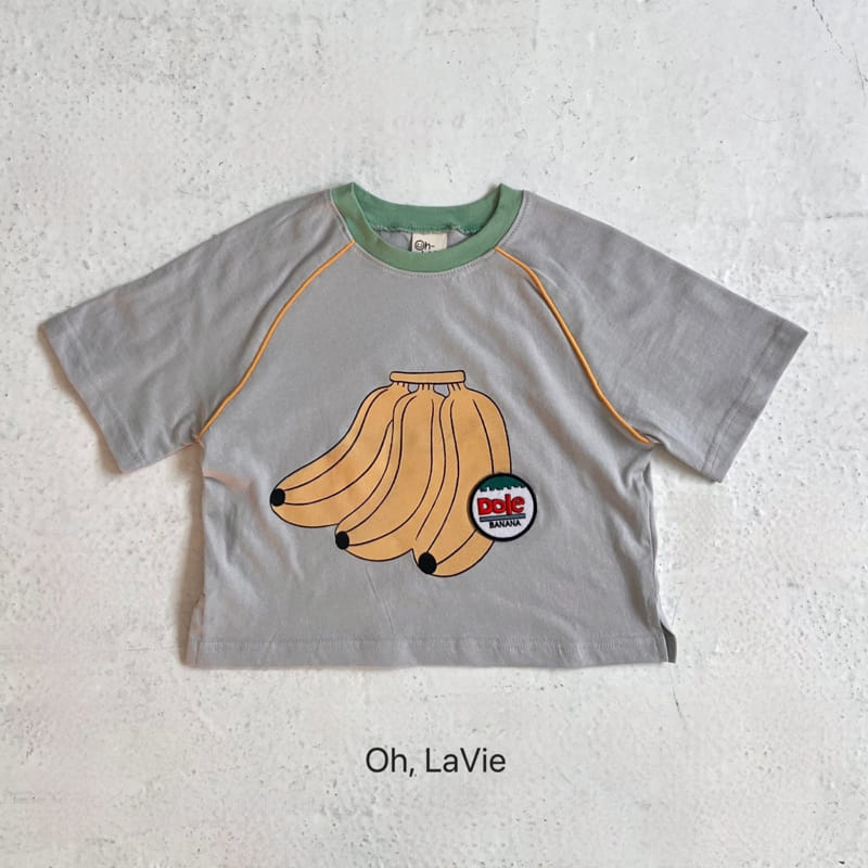 Oh lavie - Korean Children Fashion - #kidsshorts - Banana Songi Tee - 3