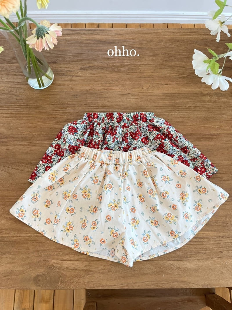 Ohho - Korean Children Fashion - #Kfashion4kids - Liberty Skirt Pants