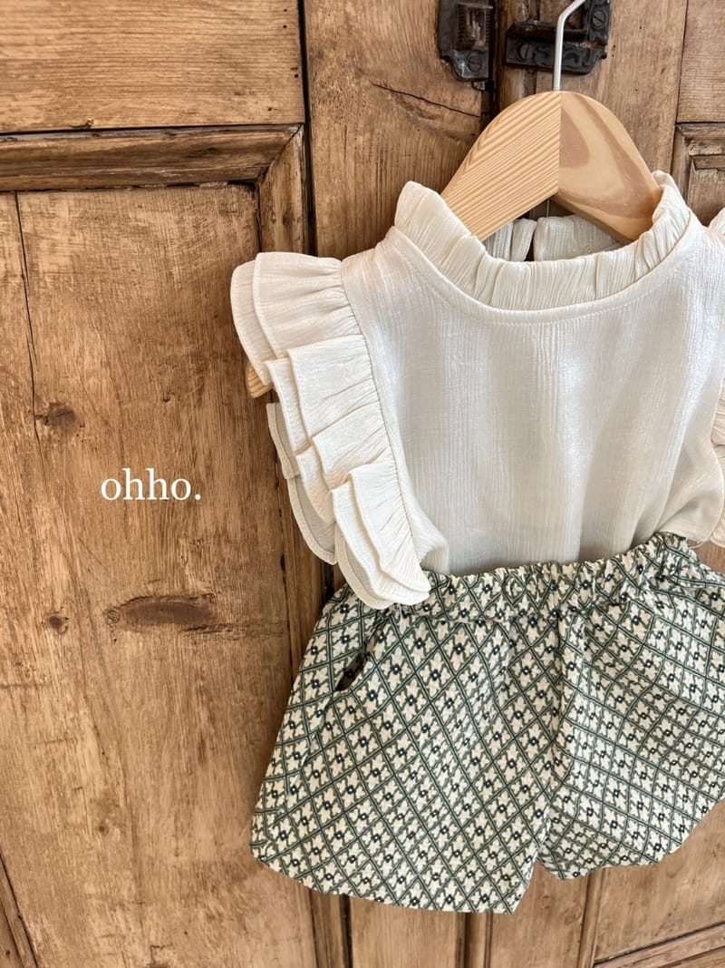 Ohho - Korean Children Fashion - #childofig - Oganza Wing Blouse  - 5