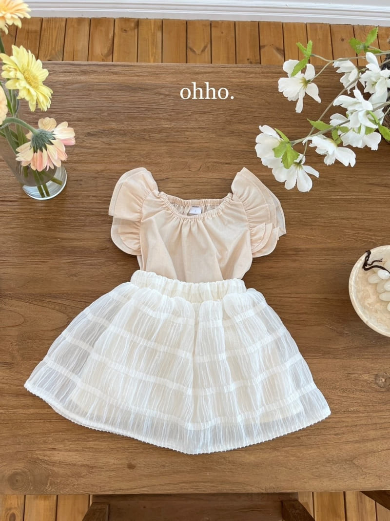 Ohho - Korean Children Fashion - #childofig - Shine Wing Blouse - 2