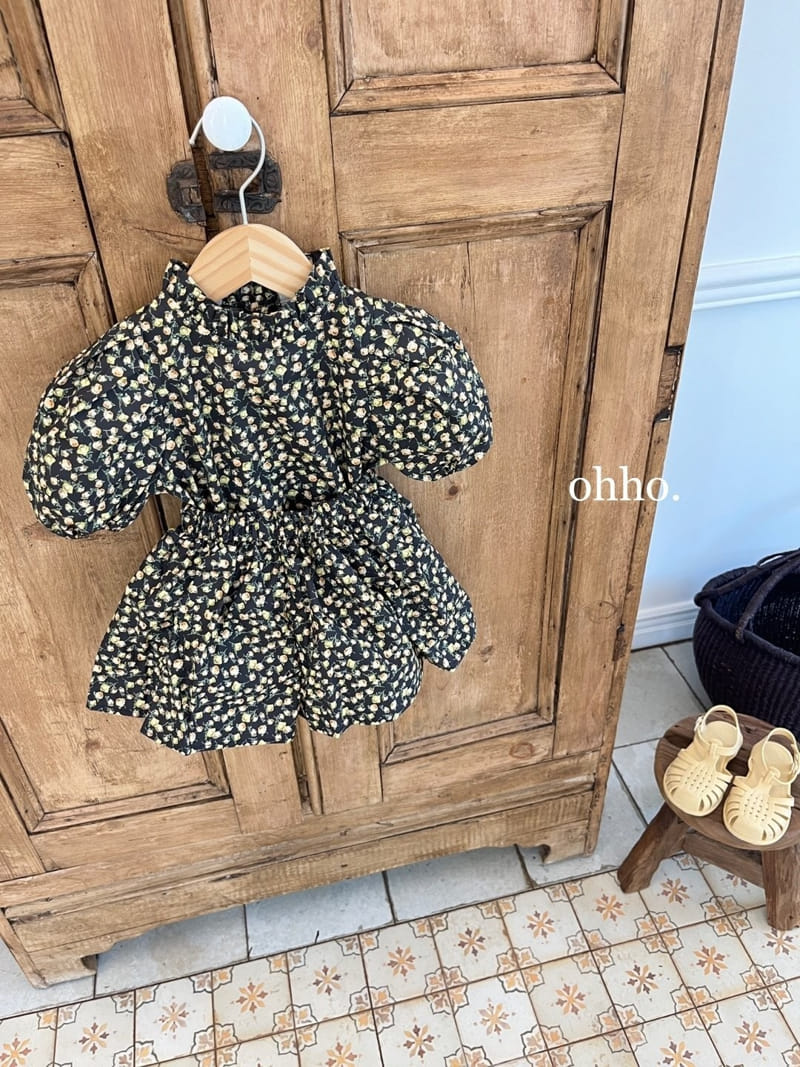 Ohho - Korean Children Fashion - #childrensboutique - French Frill Blouse - 5