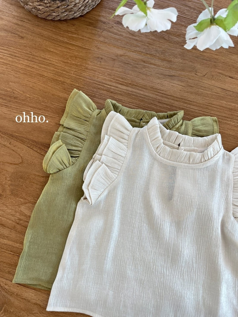 Ohho - Korean Children Fashion - #discoveringself - Oganza Wing Blouse  - 8