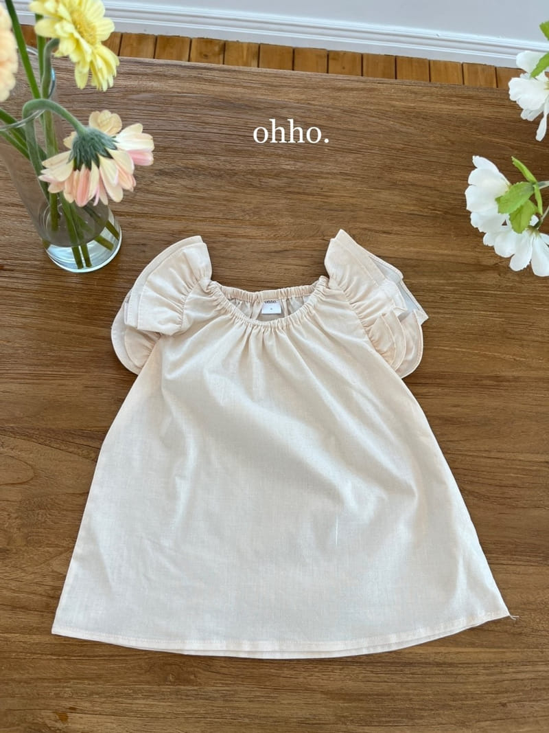 Ohho - Korean Children Fashion - #discoveringself - Shine Wing Blouse - 5