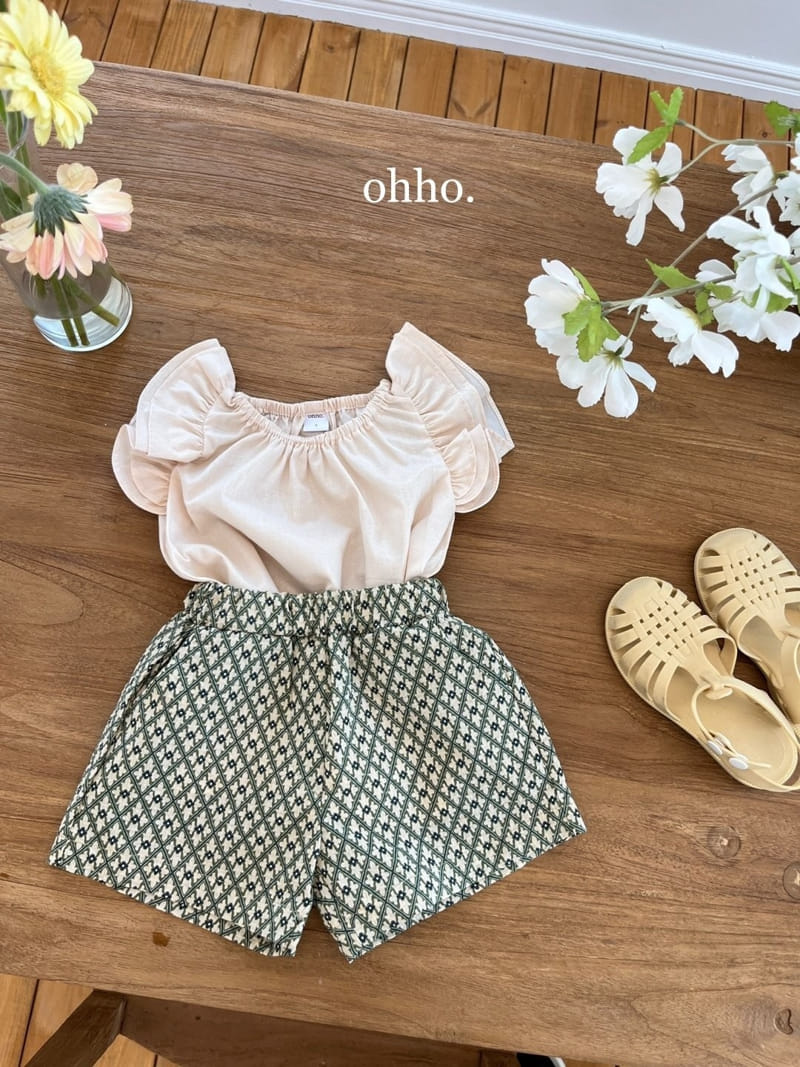 Ohho - Korean Children Fashion - #kidsshorts - Shine Wing Blouse - 7