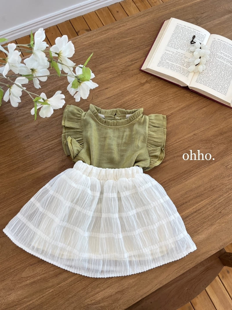 Ohho - Korean Children Fashion - #Kfashion4kids - Mini Kan Kan Skirt - 4