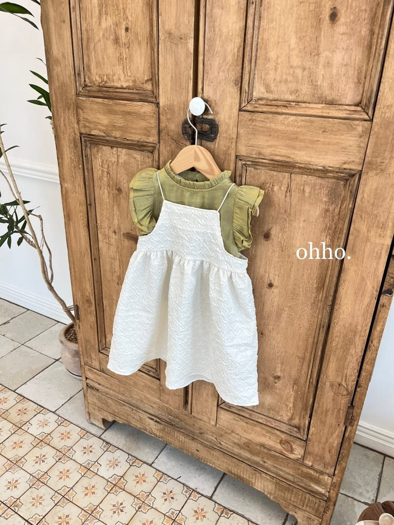 Ohho - Korean Children Fashion - #minifashionista - Sesil string One-Piece - 8