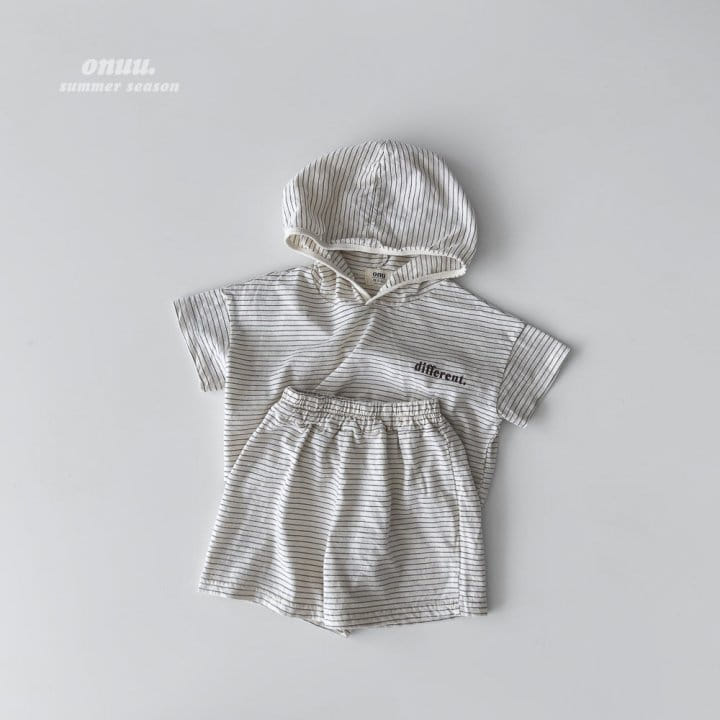 Onu - Korean Children Fashion - #minifashionista - Different Hoody Tee - 5