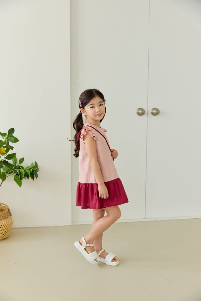 Orange Mom - Korean Children Fashion - #Kfashion4kids - Watermelon Bag One-Piece - 9