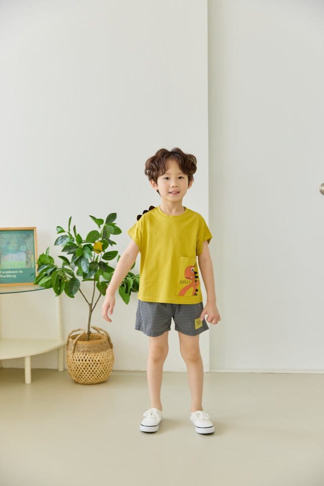 Orange Mom - Korean Children Fashion - #Kfashion4kids - Zigzag  Pants - 5