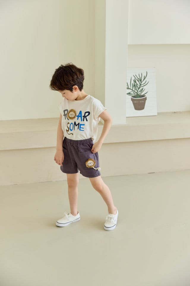 Orange Mom - Korean Children Fashion - #Kfashion4kids - Lion Tee - 11