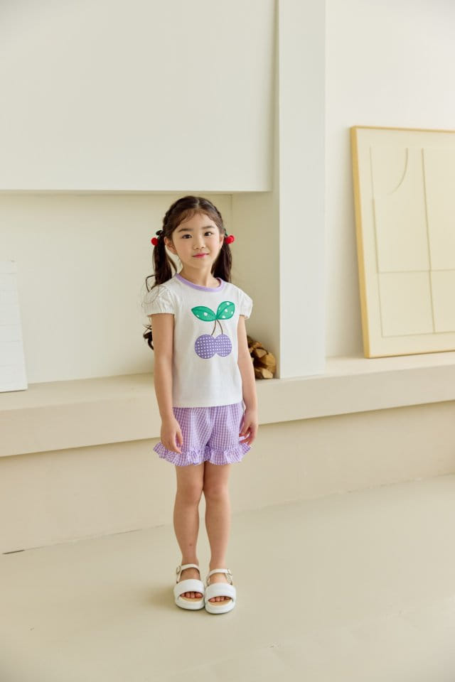 Orange Mom - Korean Children Fashion - #childofig - Cherry Tee - 10