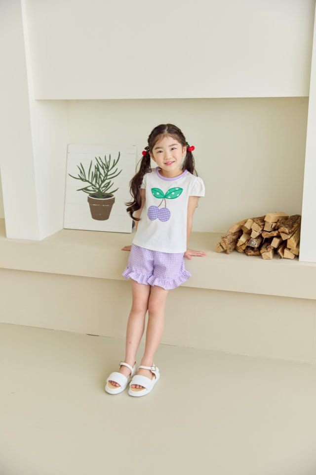 Orange Mom - Korean Children Fashion - #childofig - Cherry Tee - 11